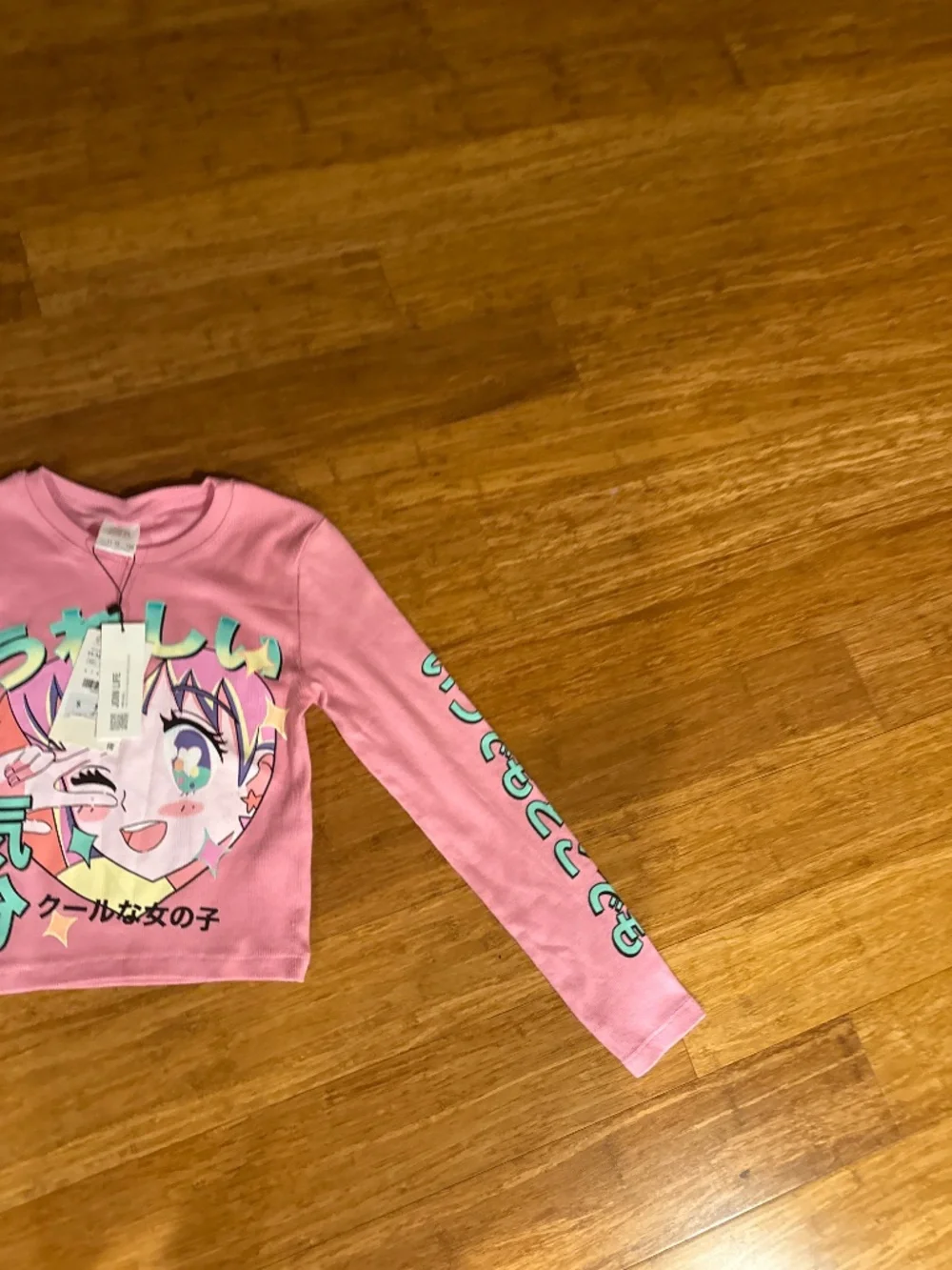 ZARA girls long sleeve top